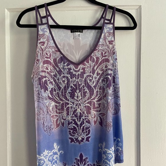 Venus Embellished Print Top_Size Small_Never worn - Picture 1 of 5